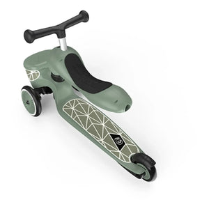 Scoot & Ride - Lines Scooter 2'si 1 Arada | Yeşil