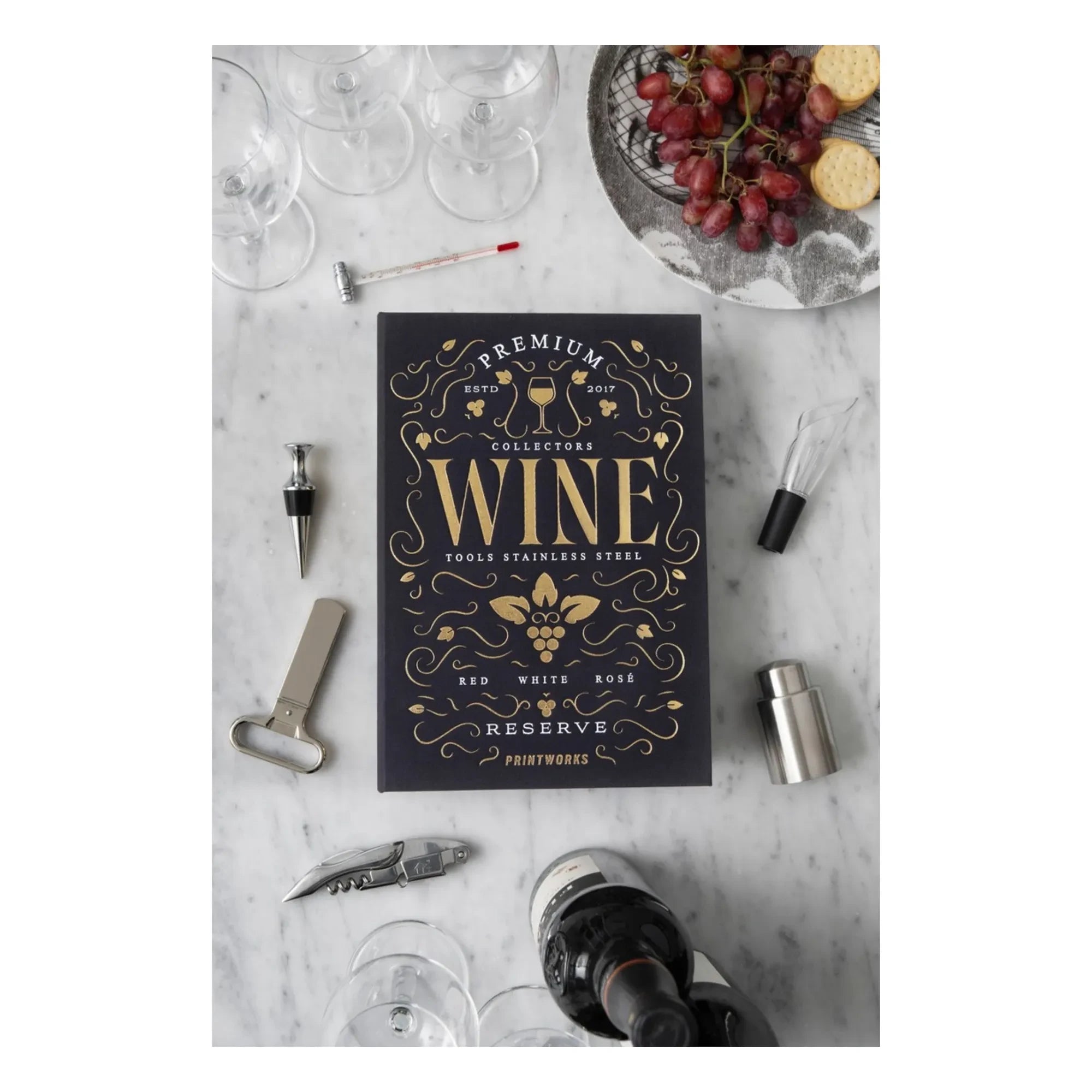 PrintWorks - Großes Weinaccessoire-Set