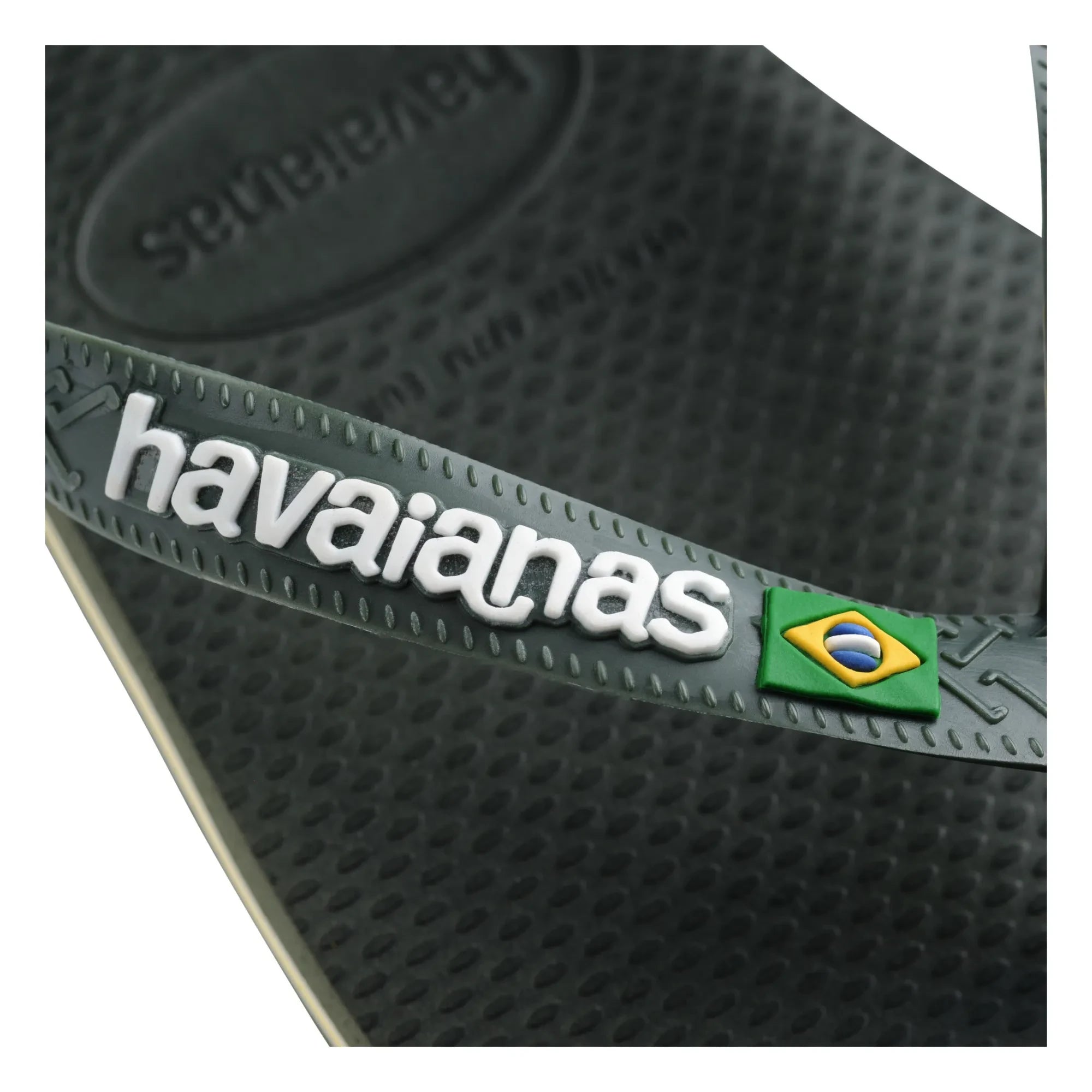 Havaianas - Brasil Logo parmak arası terlik | Zeytin yeşili