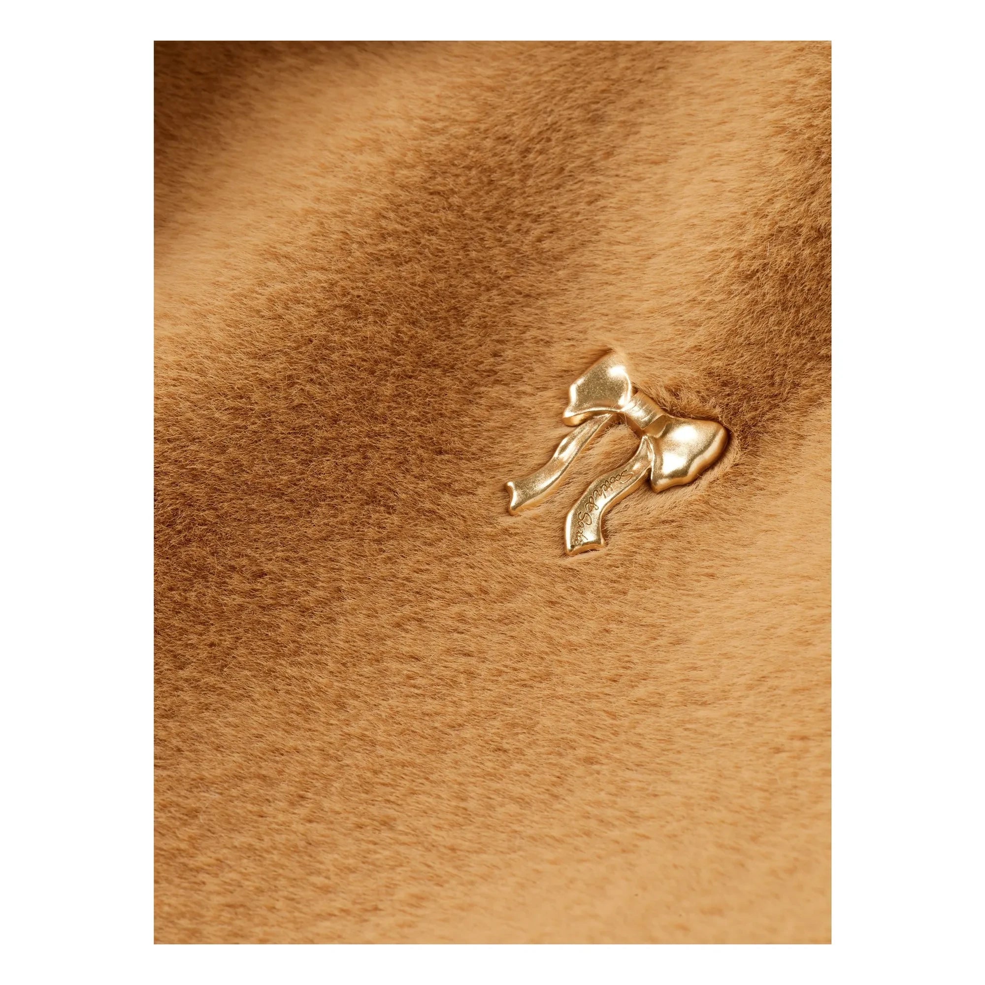 Scotch & Soda - Suni Kürk Ceket | Camel