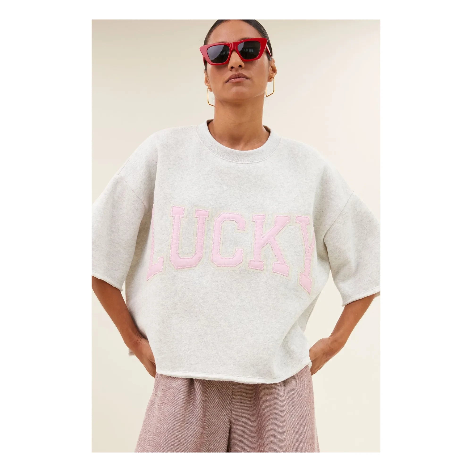 By Bar - Willow Lucky Cotton sweatshirt | Gri