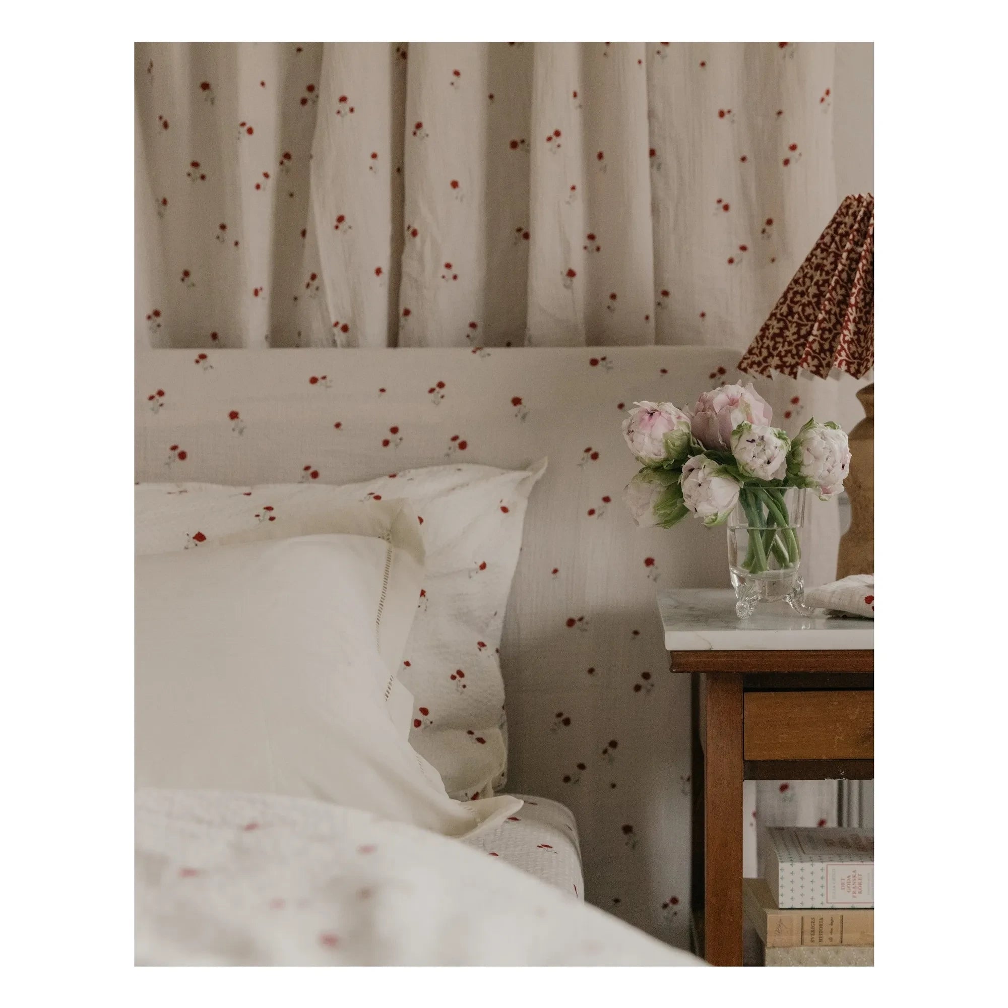 garbo&friends - Poppy Seersucker Pillowcase
