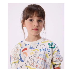 Petit Bateau - Opera sweatshirt | Beyaz