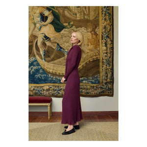 Maria de la Orden - Madeleine Laine Elbise | Bordo