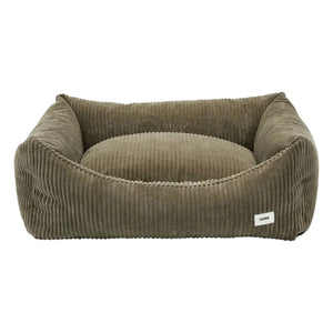 Cafide - Snozy Samt Hundebett | Grün