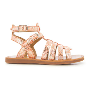 Pom d'Api - Plagette Gladiator Sandaletler | Mercan