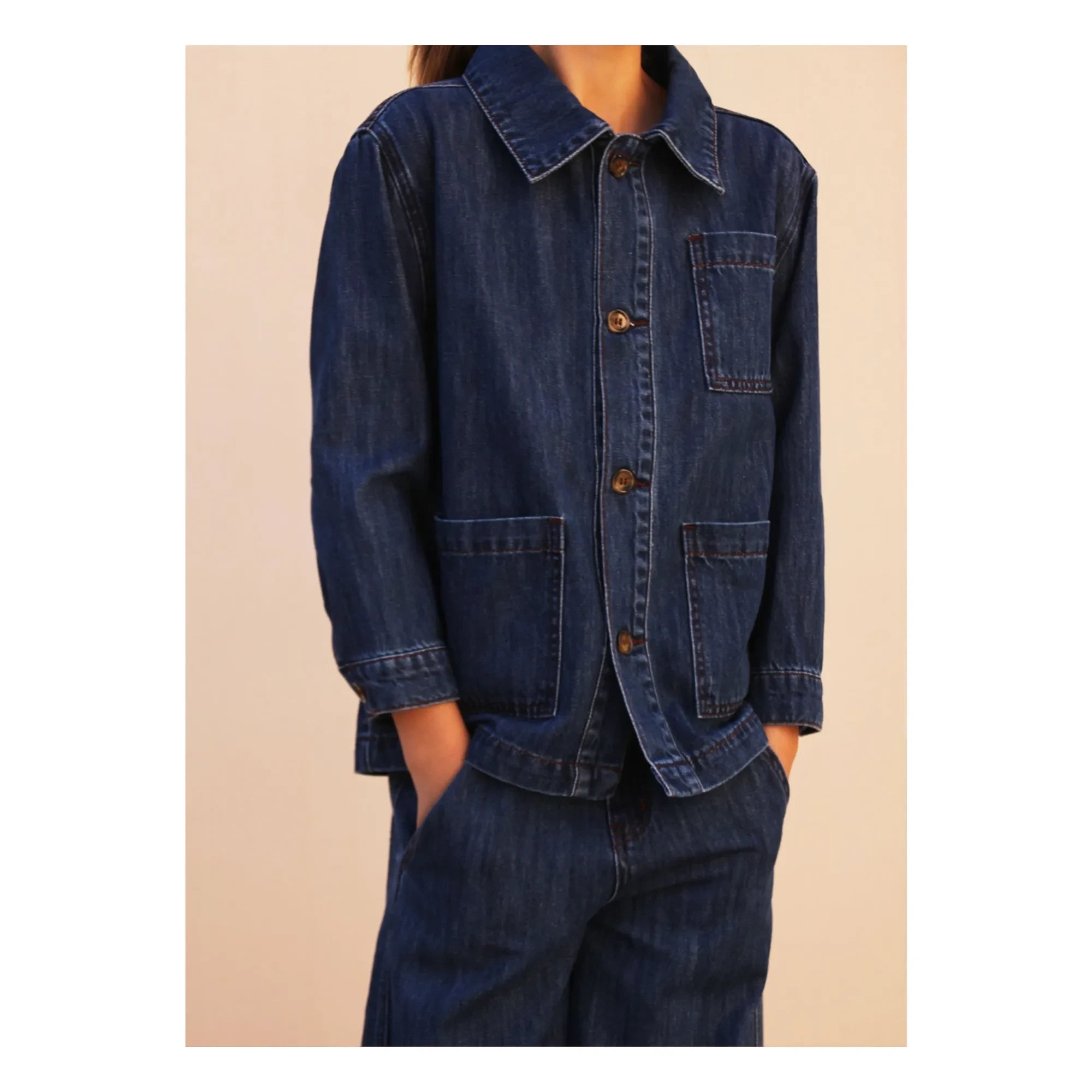 Longlivethequeen - Cepli Kot Ceket | Denim brut