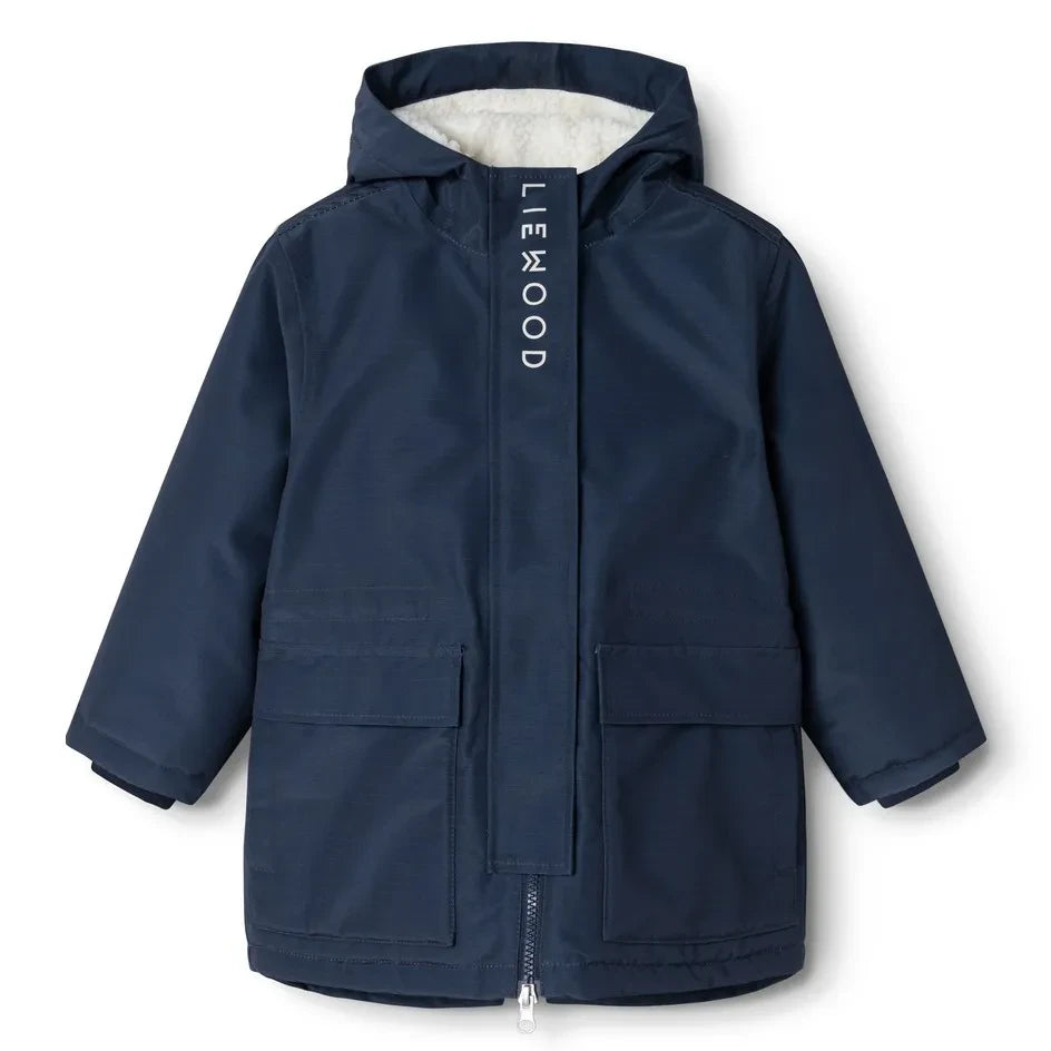 Liewood - Timba Parka aus recycelten Fasern | Marineblau