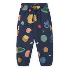Liewood - Arlo Planeten Bio-Baumwoll-Jogger | Marine