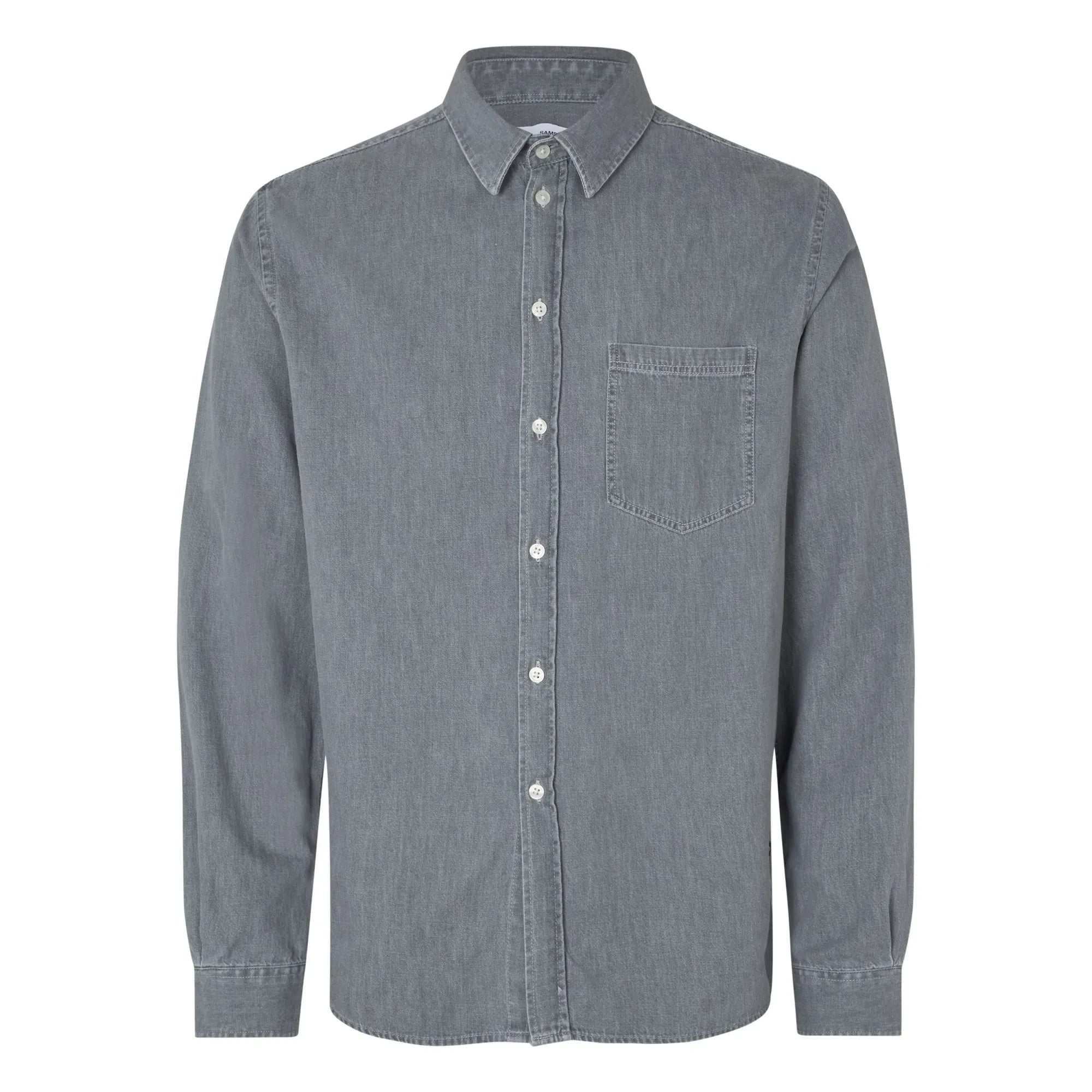 Samsoe Samsoe - Saryan P 15248 Organic Cotton Shirt | Light Blue