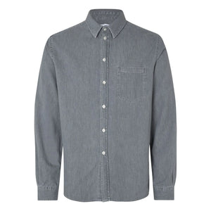 Samsoe Samsoe - Saryan P 15248 Organic Cotton Shirt | Light Blue