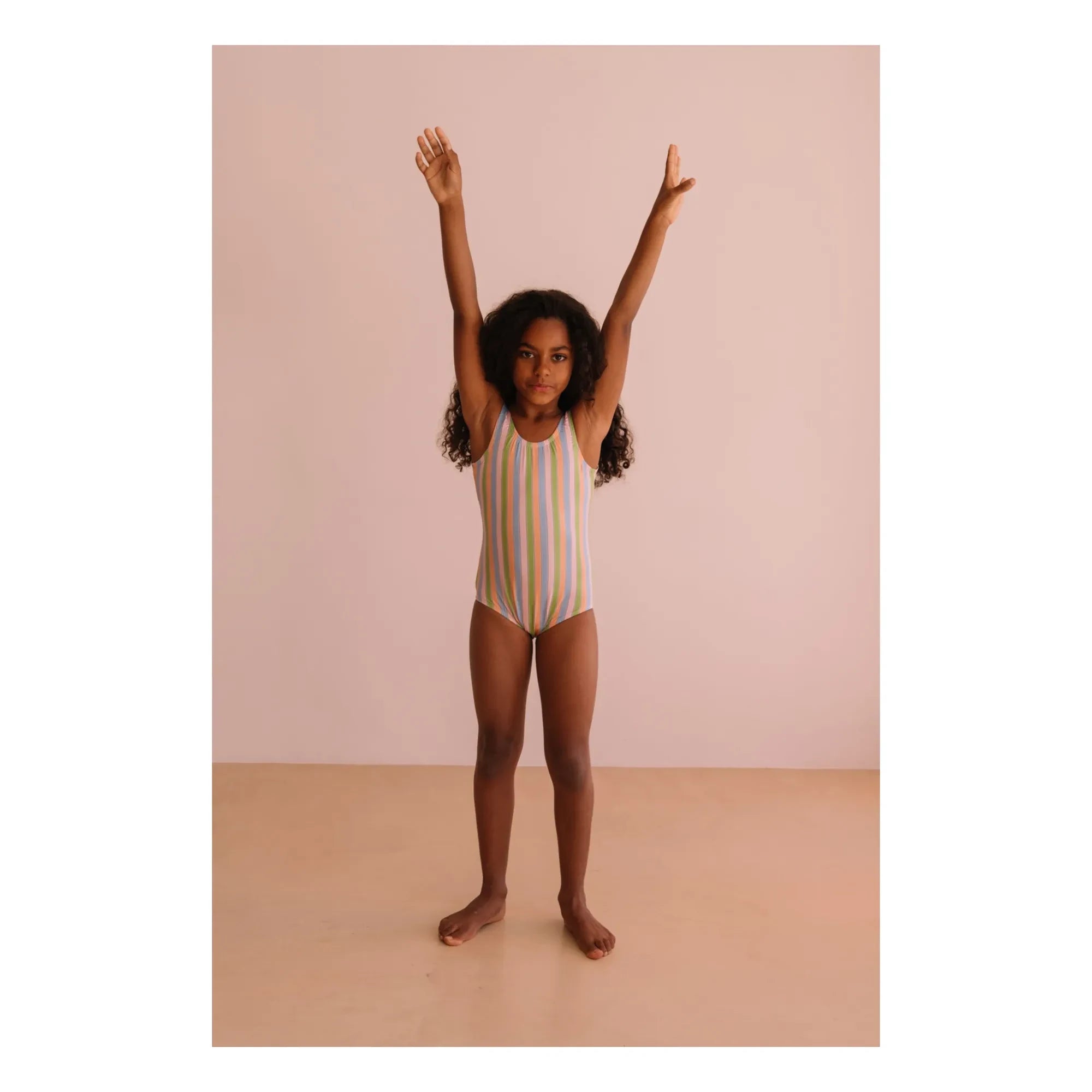 We Are Kids - Hailey Çizgili Mayo | Açık Pembe