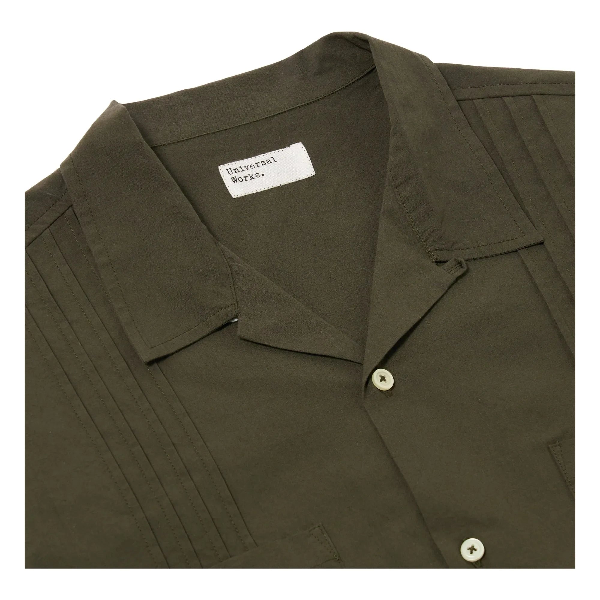Universal Works - Chemise Dwight Pamuk | Haki