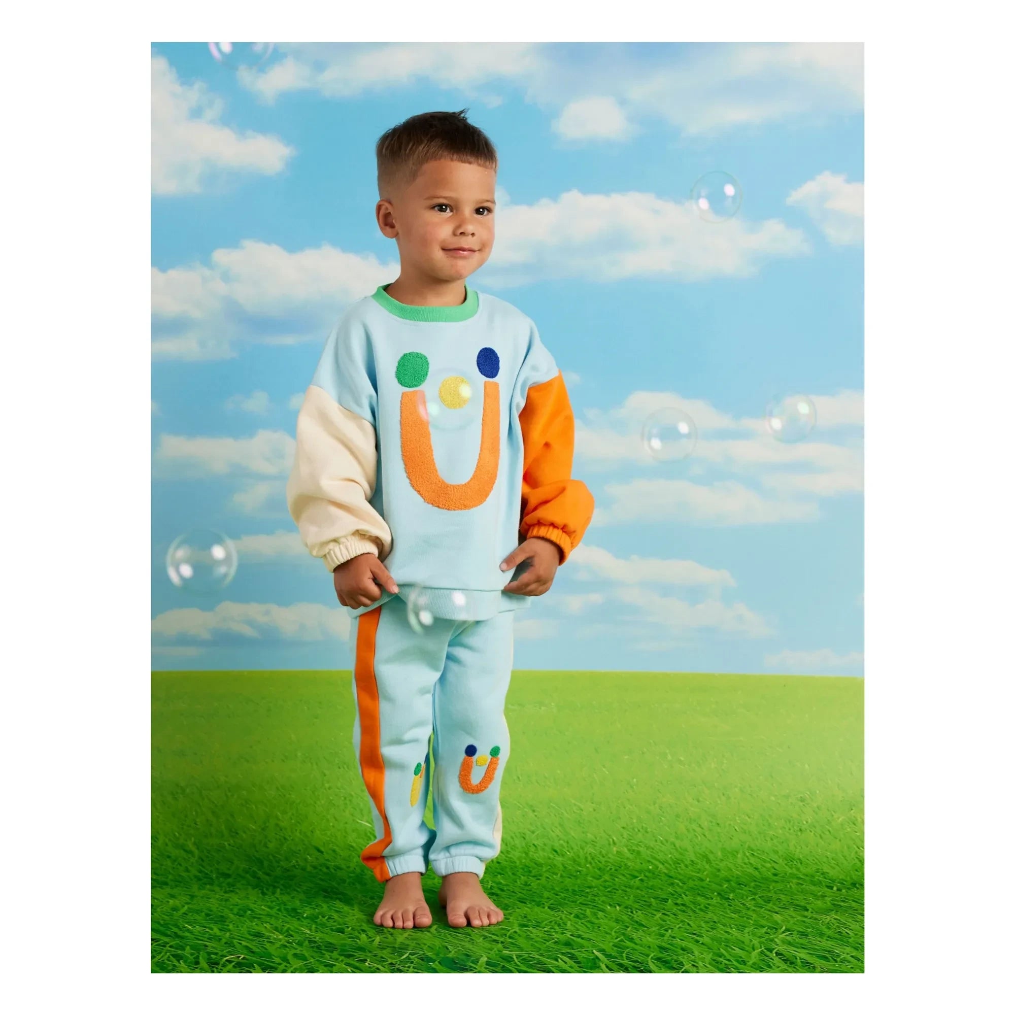 Halcyon Nights - Jogger Colorblock | Açık mavi