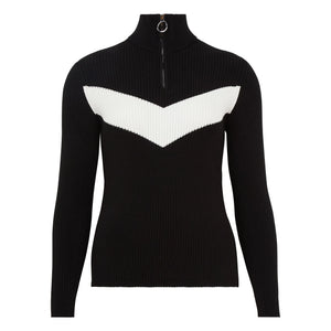 Fusalp – Andromeda Pullover mit Reißverschluss | Schwarz