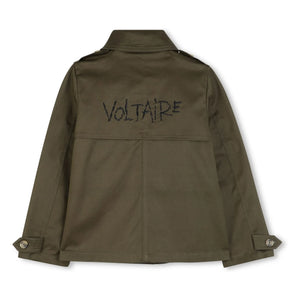 Zadig & Voltaire - Nakışlı Trençkot | Haki