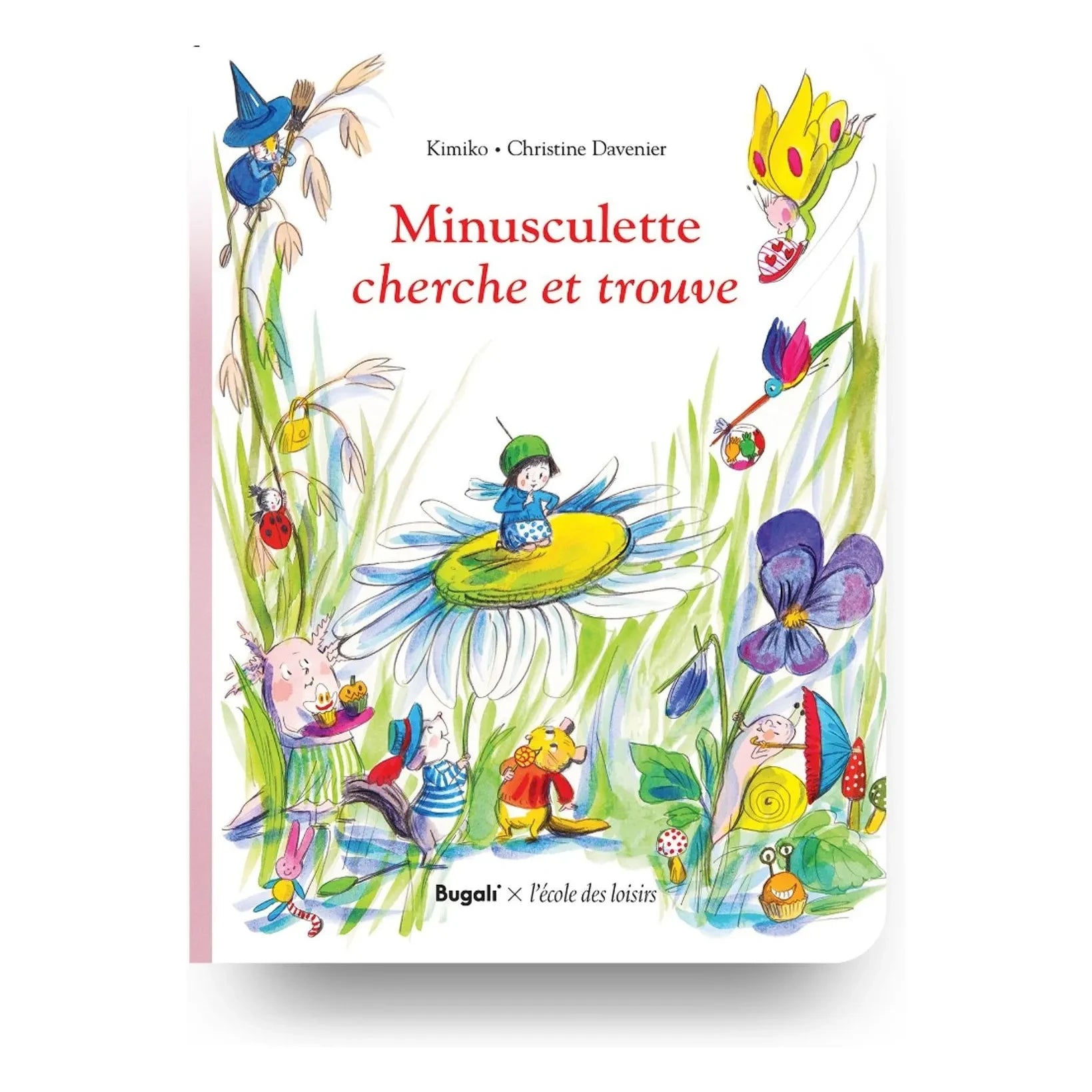 Bugali - Book Minusculette ara ve bul (Bugali x L'école des loisirs)