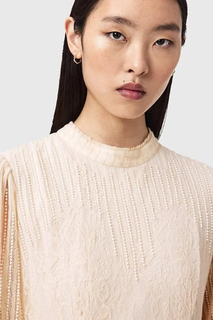 AllSaints LILLIAN Eteği Geniş Elbise