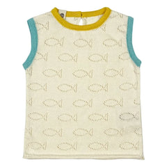 Bayiri - Diver Undershirt Organic cotton | Ecru