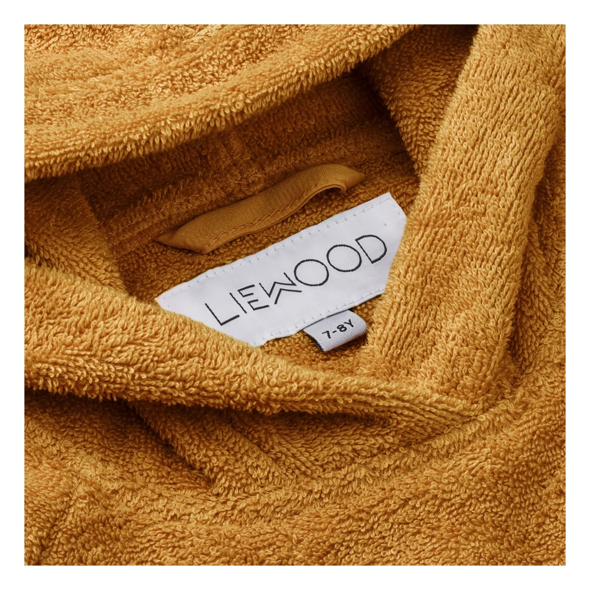 Liewood - Emilia Organik Pamuklu Havlu Uzun Panço | Karamel