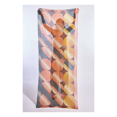 Mapoésie - Anaphore Cotton Scarf | Mustard