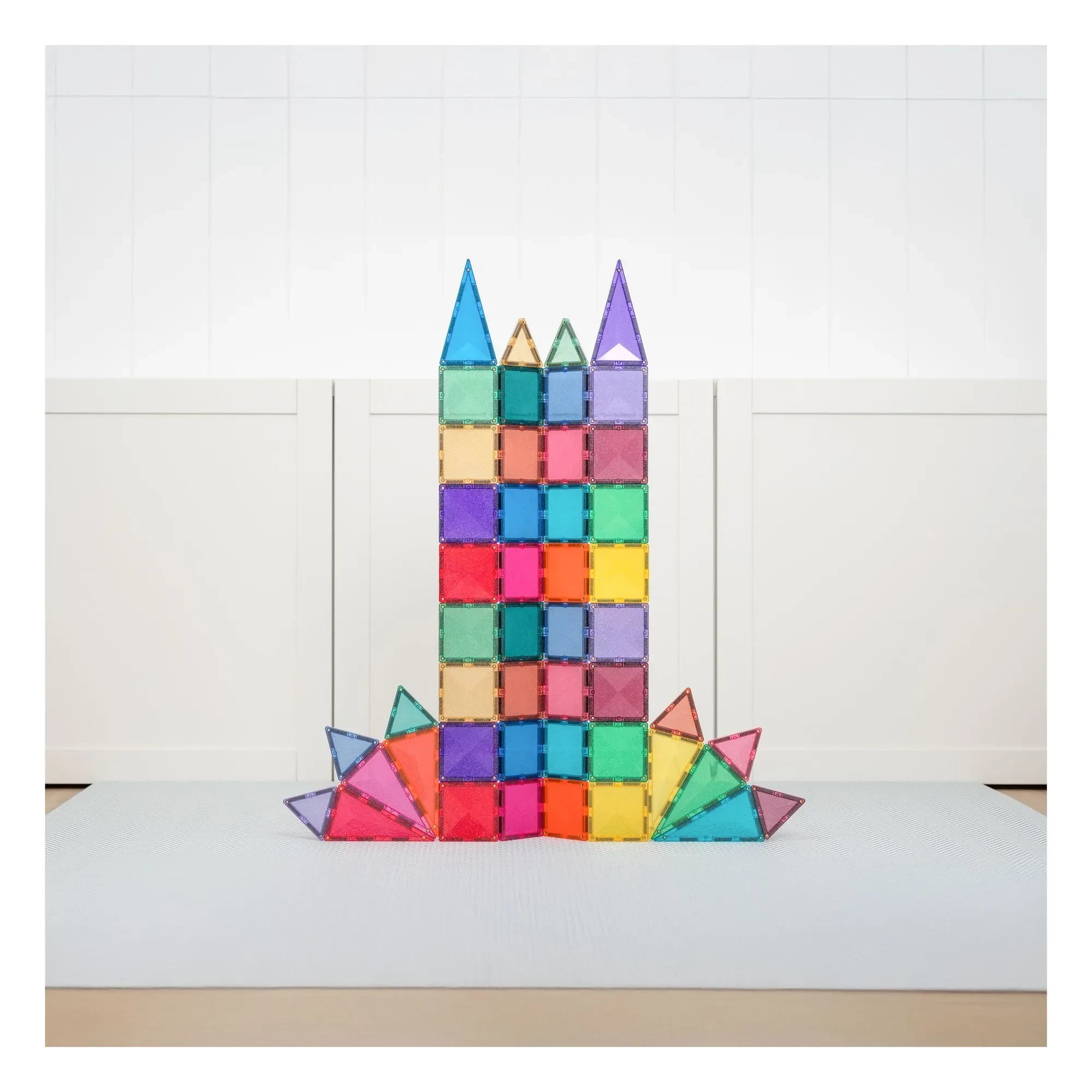 Connetix - Glitter Castle paketi | Pastel