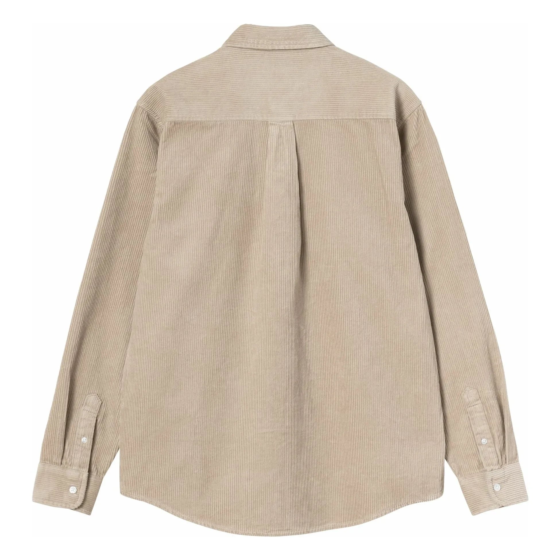 Carhartt WIP - Kadife gömlek L/S Madison | Bej