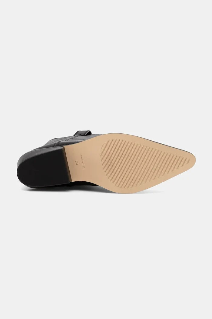 MICHAEL Michael Kors kadın deri bot Farren Flat Boot