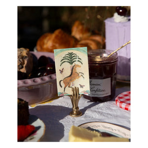 Doing Goods - Jana Handmade Matte Rice Card Holder | Gold