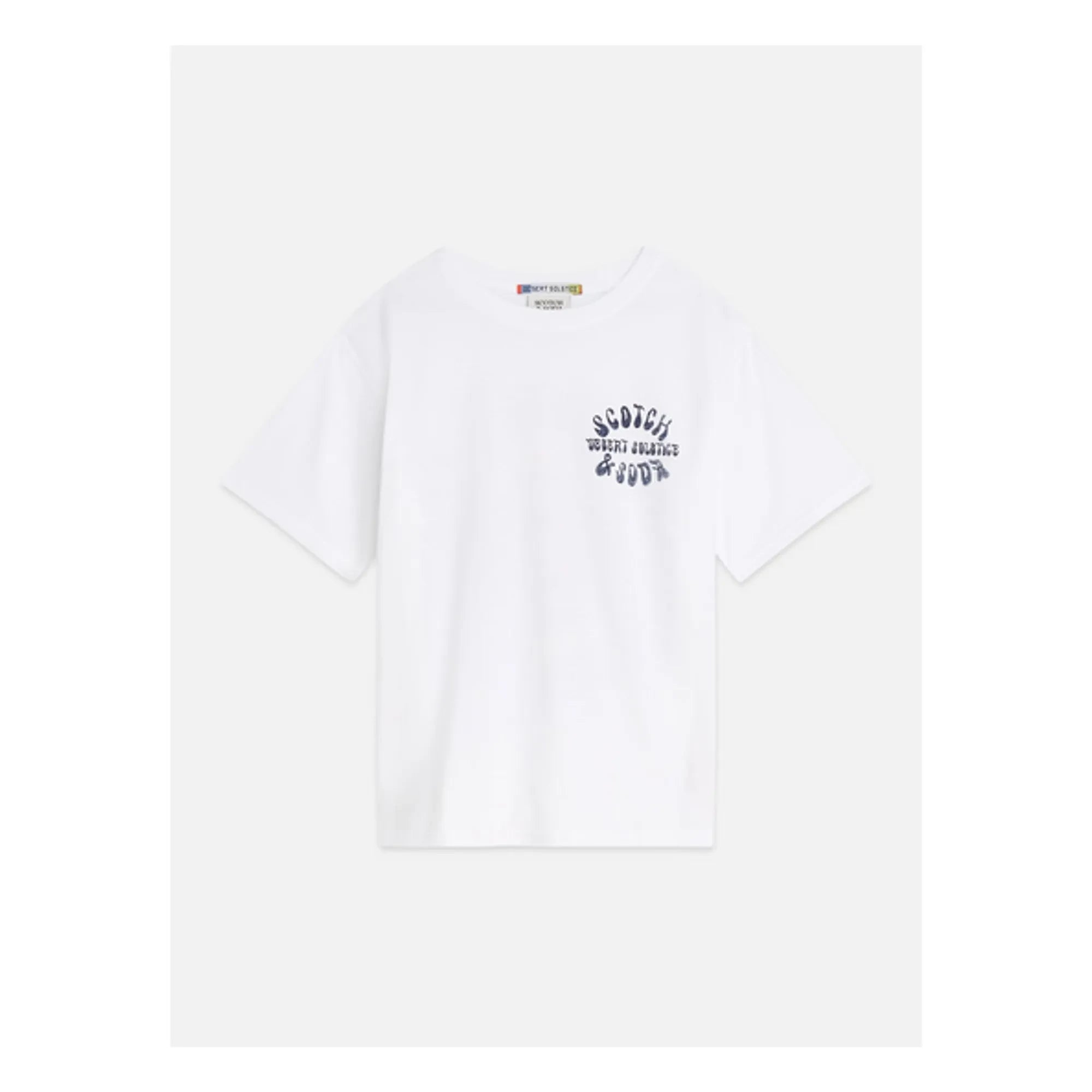 Scotch & Soda - Tişört Baskısı Logo | Beyaz