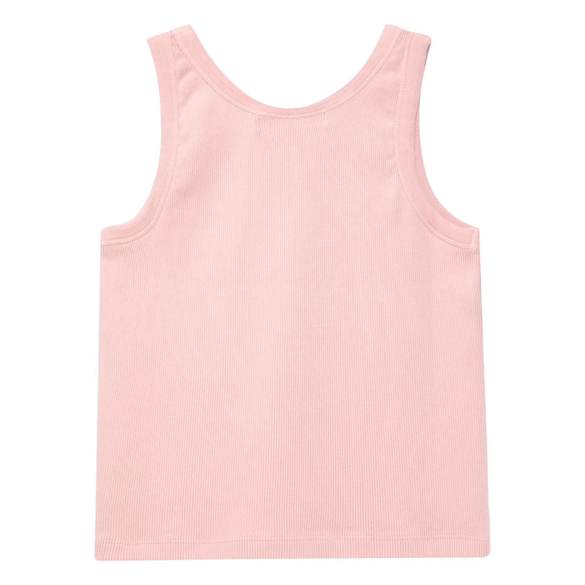 True Artist - Ribbed strap top N°20 | Pale Pink