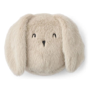 Liewood - Dorotha Small Fluffy Bunny Organic Cotton Bag | Light Gray