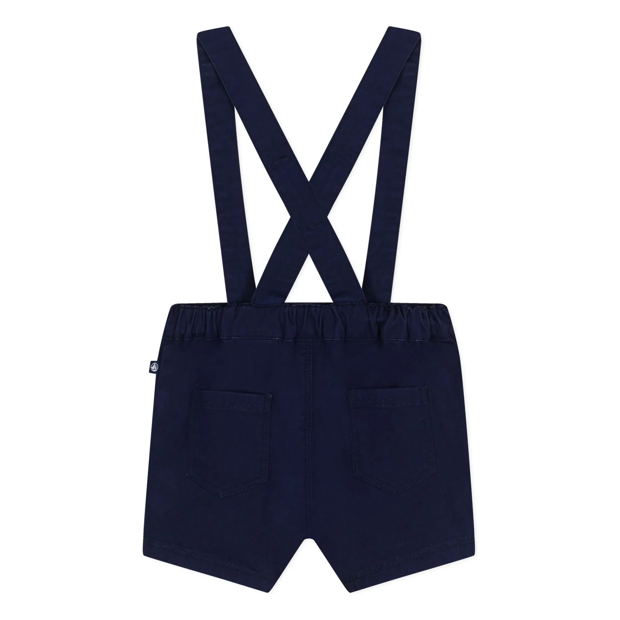 Petit Bateau - Mufasa Organik Pamuk Askılı Şort | Lacivert