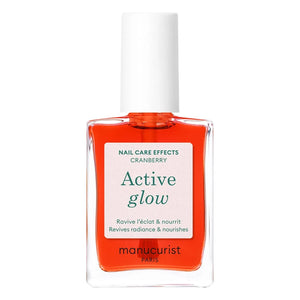 Manucurist - Active Glow Lip Gloss Care Product - 15 ml | Cranberry