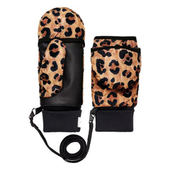 Fudoon - Dönüştürülebilir Leopar Eldivenler | Kamel