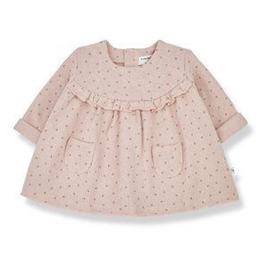1+ in the family - Elke Kleid aus recyceltem Material | Blassrosa