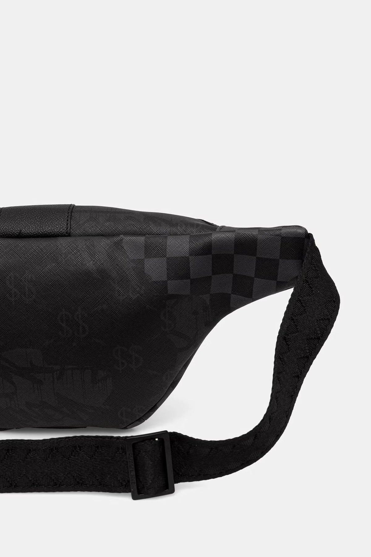 Sprayground - Schwarze Bauchtasche 910B9055NSZ