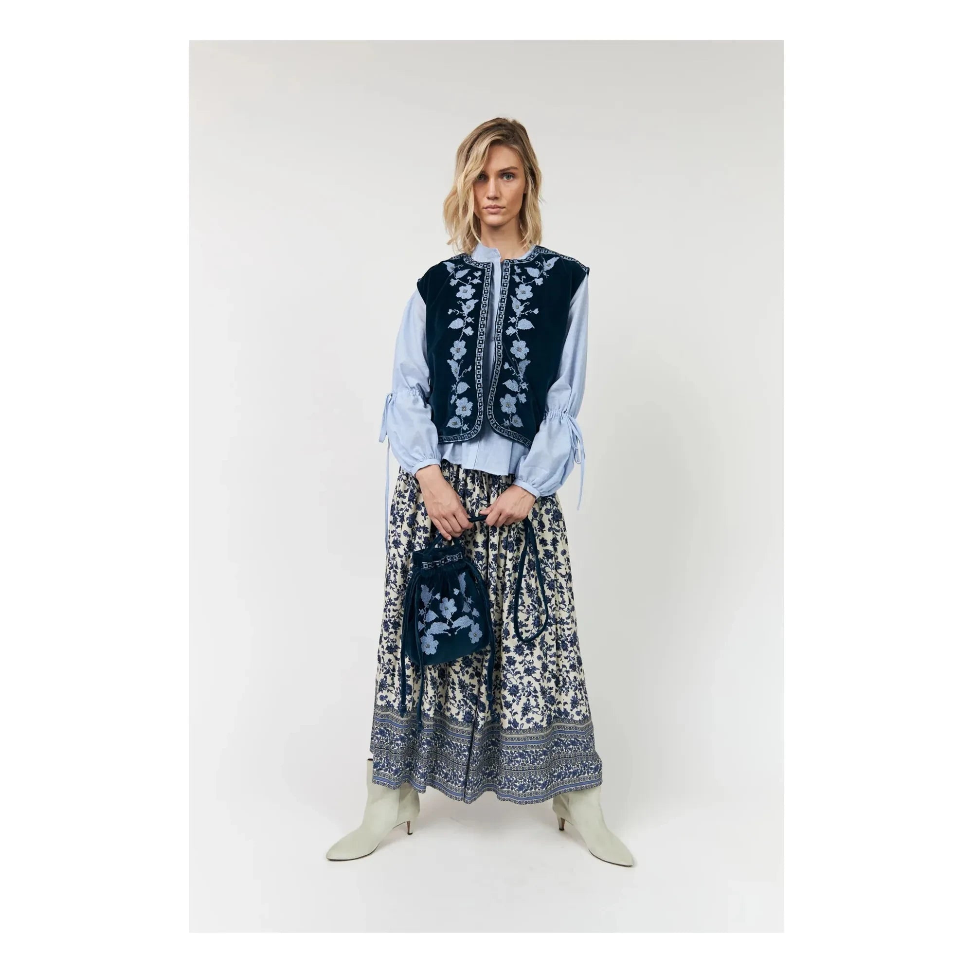 Lollys Laundry - Thousand Cotton Jacket | Turquoise