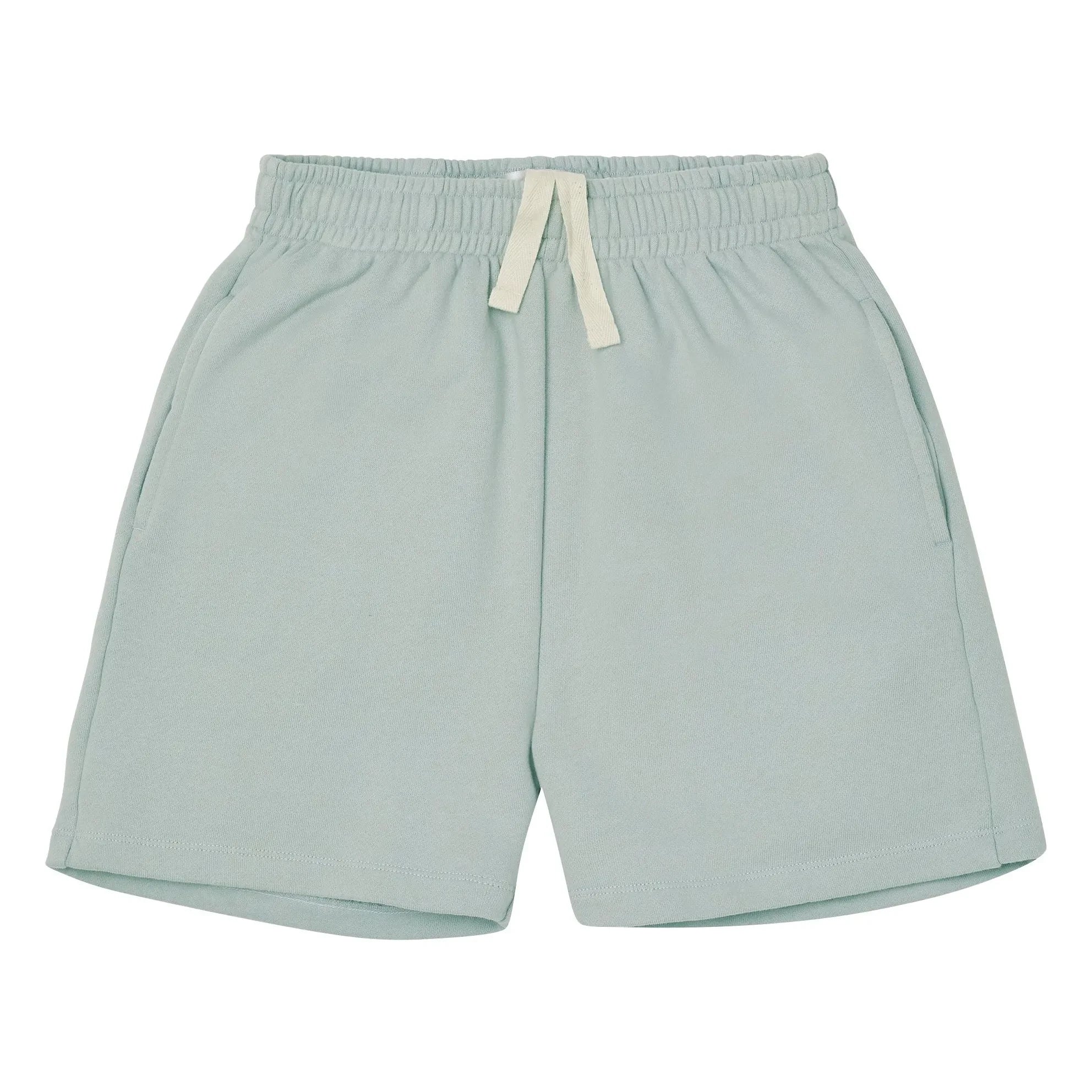 Main Story - Organic Cotton Jogger Shorts | Light Grey
