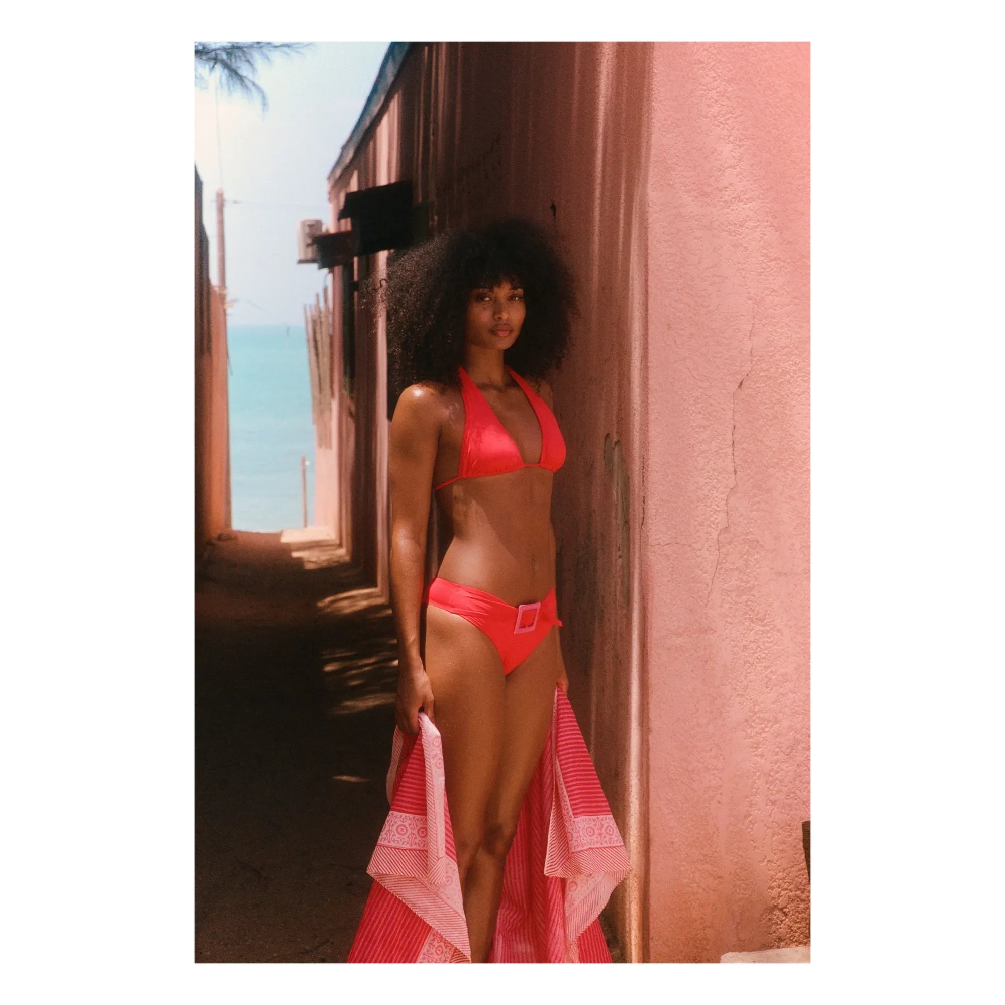 Casa Rosa - Carlotta Maillot Üstü | Kırmızı