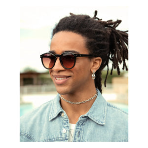 IZIPIZI - Sonnenbrille #M | Glänzend Schwarz