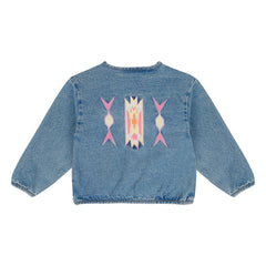 Jenest - Bobbi Organik Pamuk Denim Ceket | Mavi