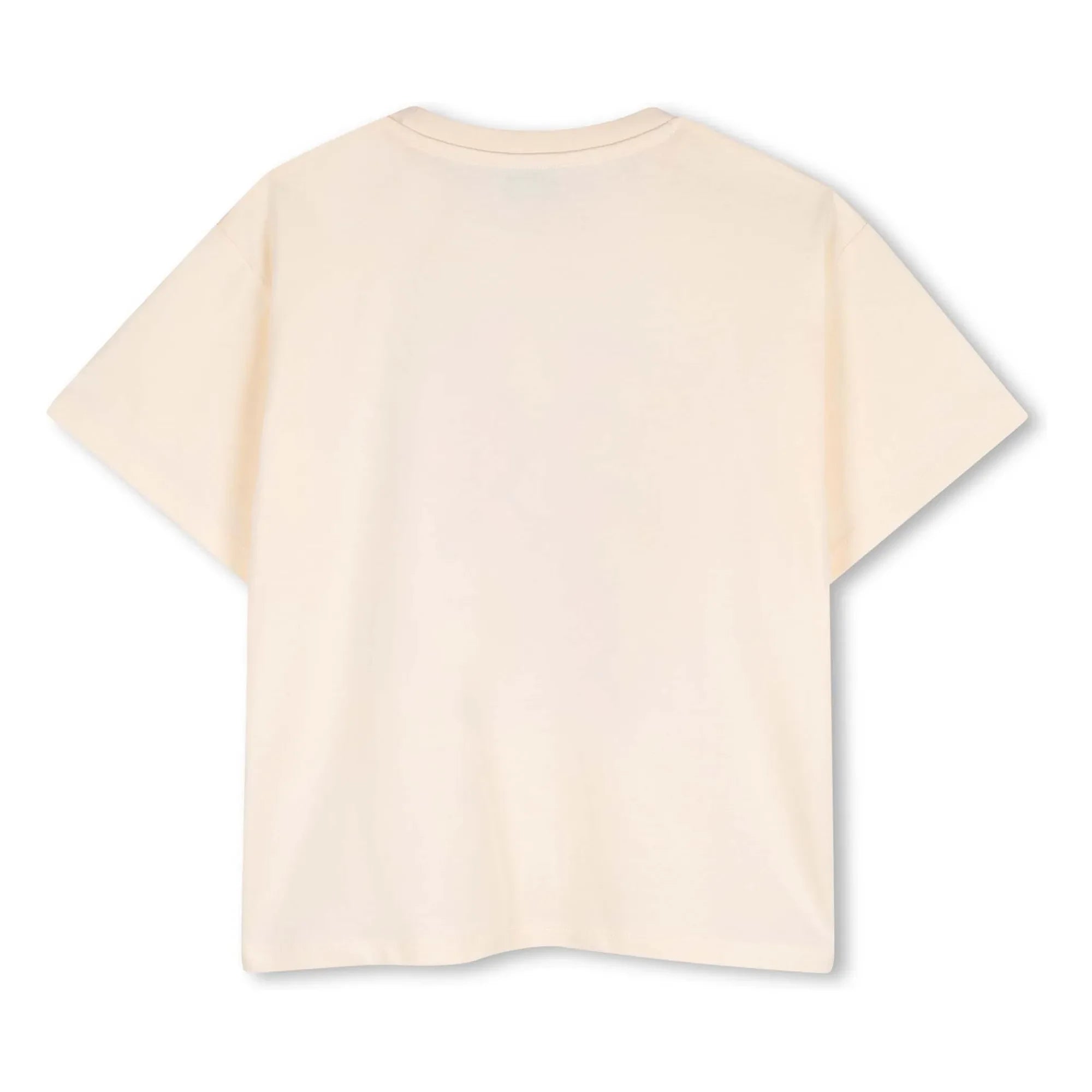 Kenzo – Blumen-T-Shirt | Ecru