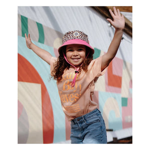 Hello Hossy - Bob Kordon verstellbar Leopard recycelte Fasern | Fuchsie