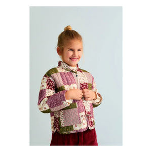 the new society - Melba Patchwork Ceket | Pembe