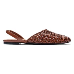 Lachoix - Lucca Slingback Shoes | Brown