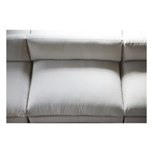 Panac Edition - Bellechasse 2-Person Fireplace Armchair, Bouclé - 120 cm | Off-White