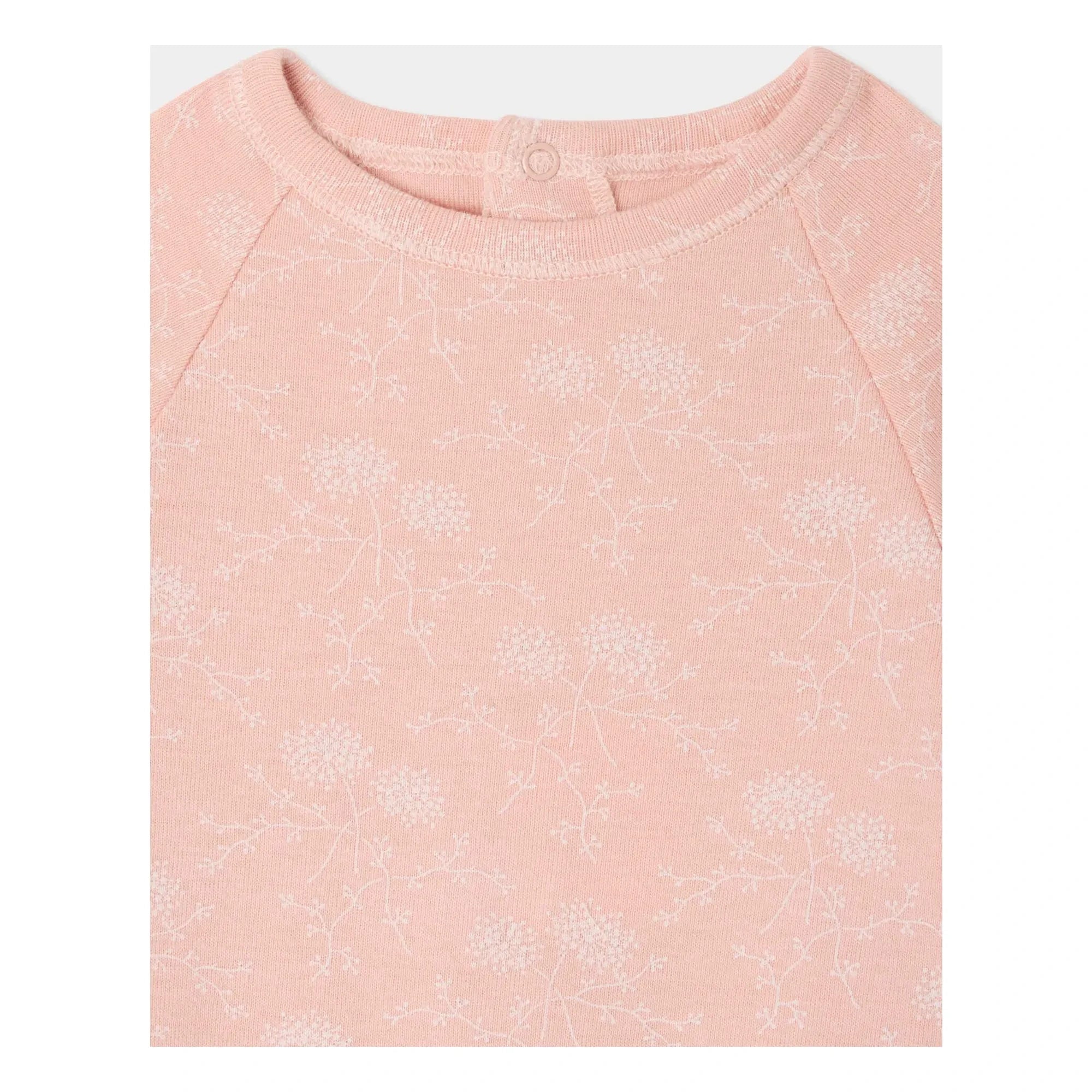 Bonpoint - Organic Tif Pamuklu Pajama | Pudra Pembe