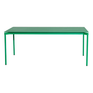 Petite friture - Fromme Rectangular Outdoor Dining Table - Seats 8 | Mint Green