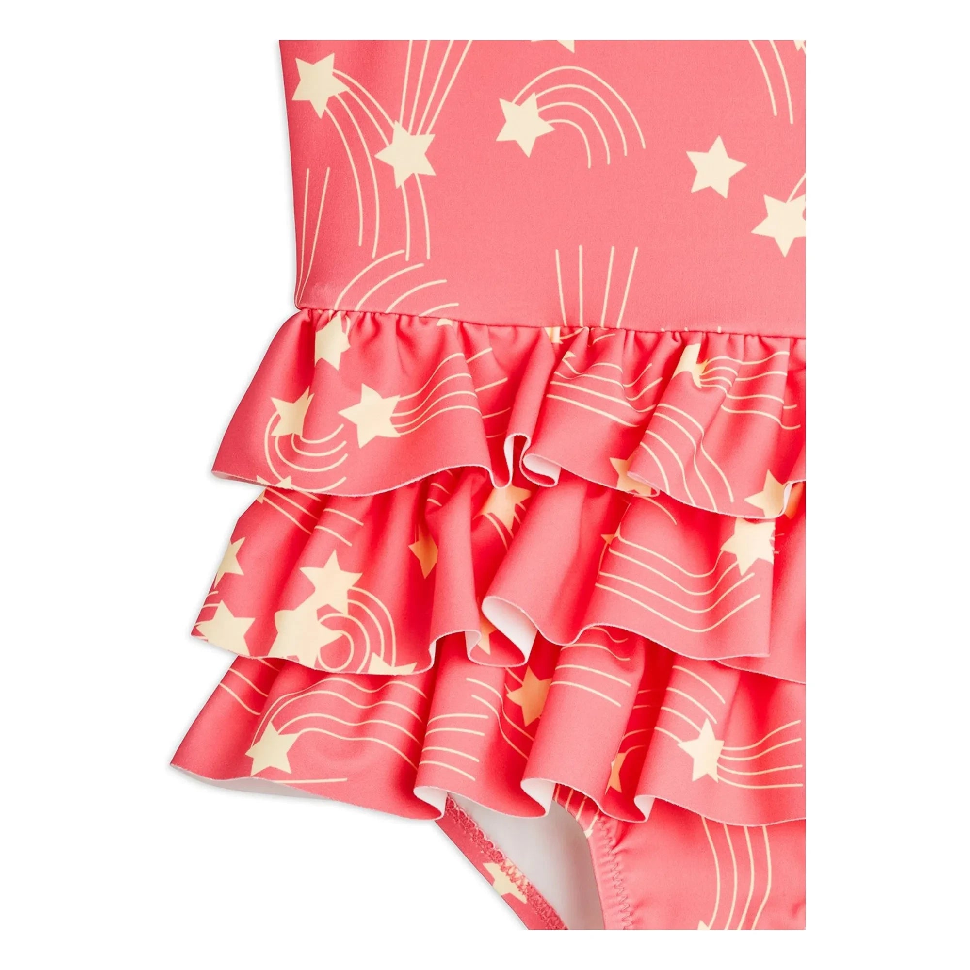 Mini Rodini - Flying Stars Badeanzug aus recycelten Fasern | Pink